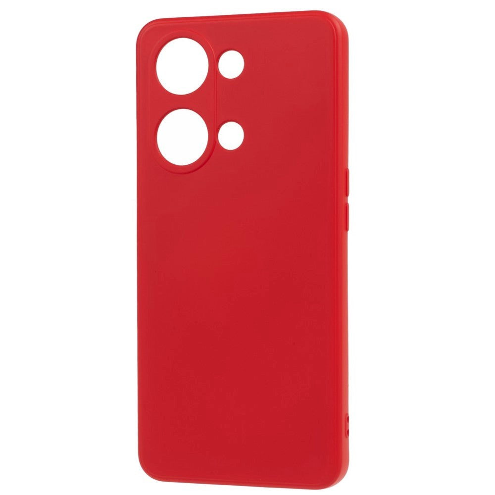 OnePlus Nord 3 5G Fleksibelt Plastik Cover - Rød