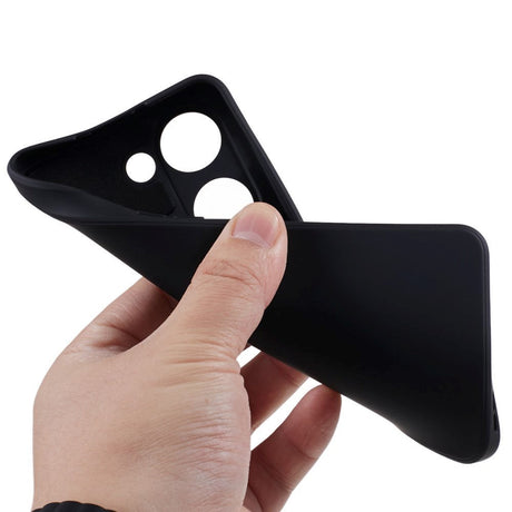 OnePlus Nord 3 5G Fleksibelt Plastik Cover - Sort