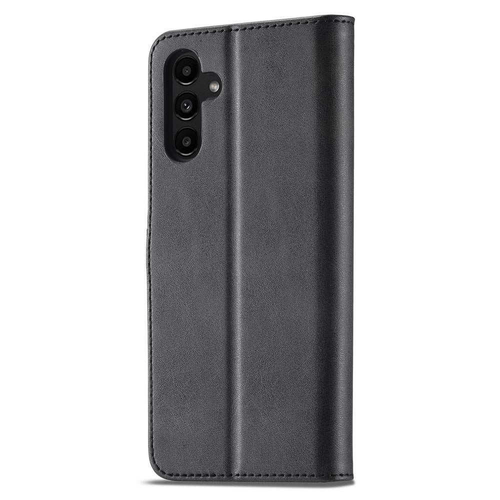 EIDERWOOD Samsung Galaxy S23 FE Kunstlæder Cover m. Pung & Ståfunktion - Sort