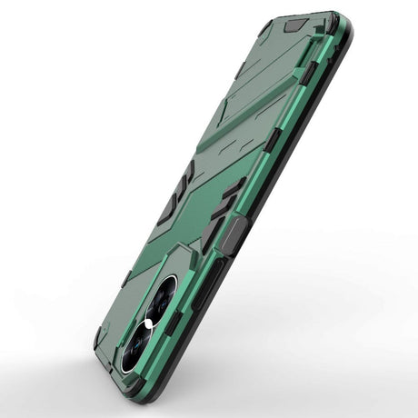Honor 90 Lite Hybrid Håndværker Cover m. Kickstand - Grøn
