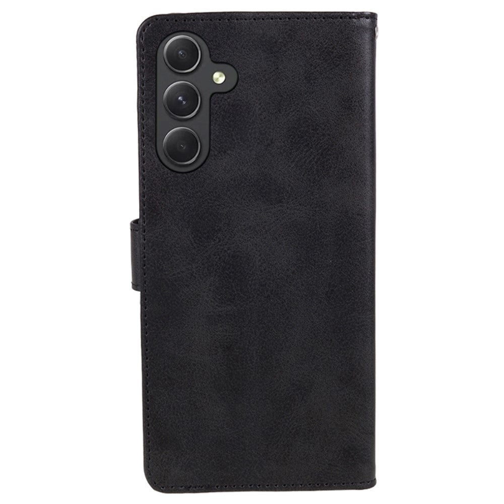 Samsung Galaxy M34 (5G) / F34 (5G) Læder Cover m. Pung og Strop - Sort