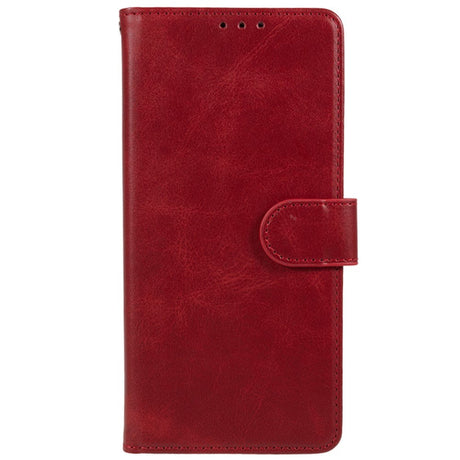 Samsung Galaxy M34 (5G) / F34 (5G) Læder Cover m. Pung og Strop - Rød