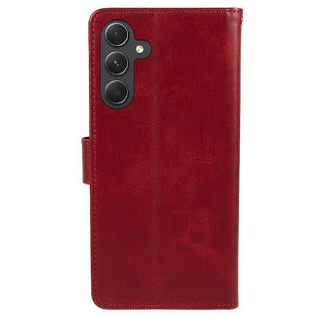 Samsung Galaxy M34 (5G) / F34 (5G) Læder Cover m. Pung og Strop - Rød