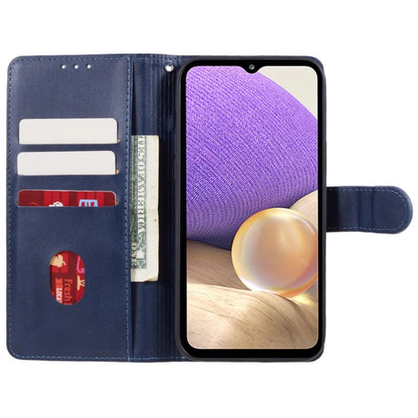 Samsung Galaxy M34 (5G) / F34 (5G) Læder Cover m. Pung og Strop - Blå