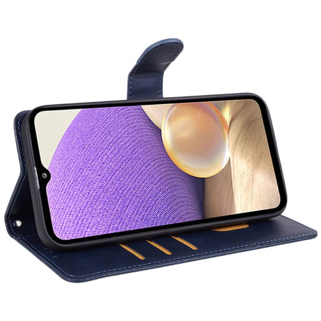 Samsung Galaxy M34 (5G) / F34 (5G) Læder Cover m. Pung og Strop - Blå