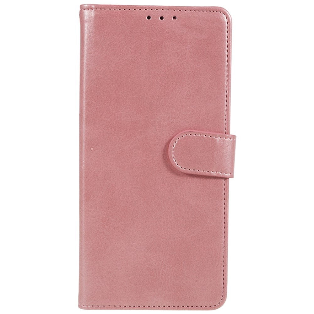 Samsung Galaxy M34 (5G) / F34 (5G) Læder Cover m. Pung og Strop - Rose Gold