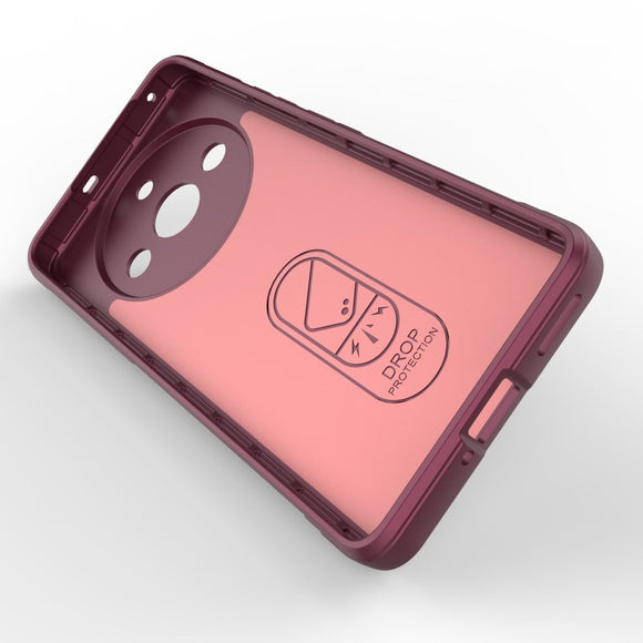 EIDERWOOD Realme 11 Pro+ 5G / 11 Pro 5G Fleksibelt Plastik Cover - Vinrød