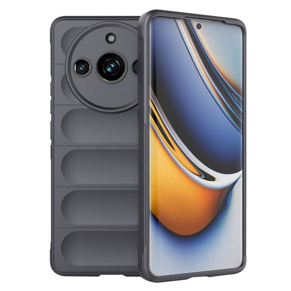 EIDERWOOD Realme 11 Pro+ 5G / 11 Pro 5G Fleksibelt Plastik Cover - Mørkegrå