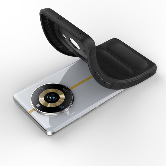 EIDERWOOD Realme 11 Pro+ 5G / 11 Pro 5G Fleksibelt Plastik Cover - Mørkegrå