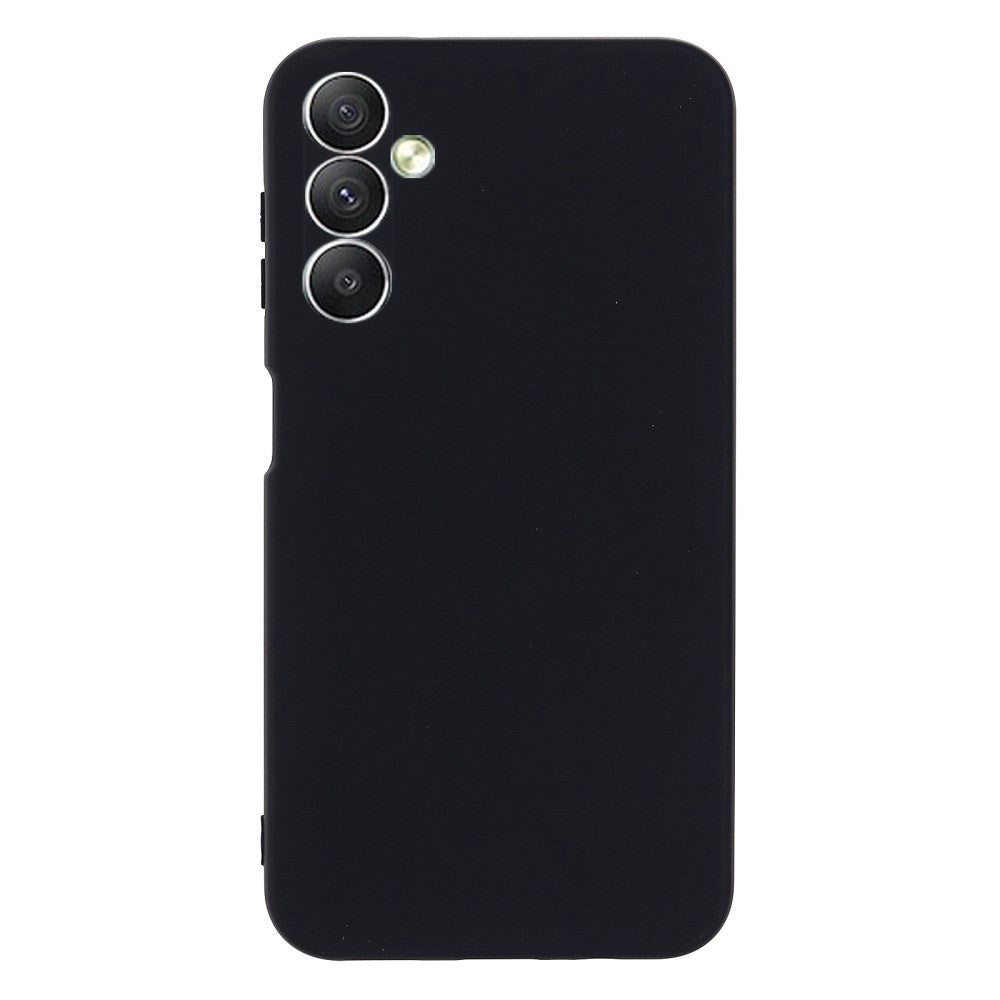 Samsung Galaxy M34 (5G) / F34 (5G) Liquid Silikone Cover m. Strop - Sort