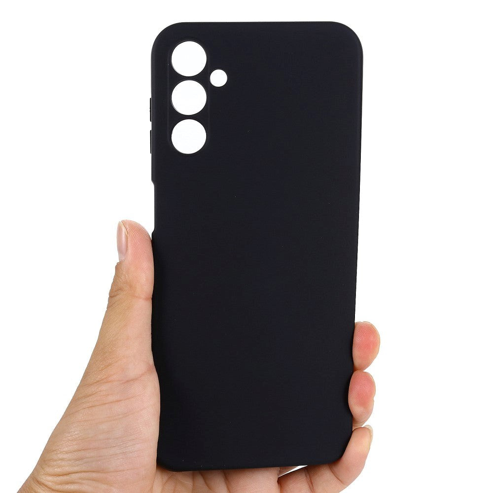 Samsung Galaxy M34 (5G) / F34 (5G) Liquid Silikone Cover m. Strop - Sort