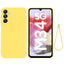 Samsung Galaxy M34 (5G) / F34 (5G) Liquid Silikone Cover m. Strop - Gul