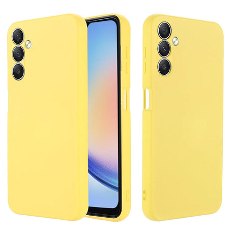Samsung Galaxy M34 (5G) / F34 (5G) Liquid Silikone Cover m. Strop - Gul