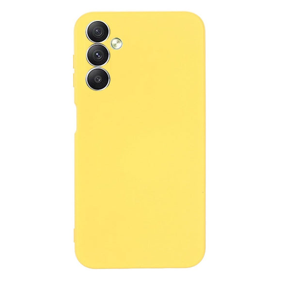 Samsung Galaxy M34 (5G) / F34 (5G) Liquid Silikone Cover m. Strop - Gul