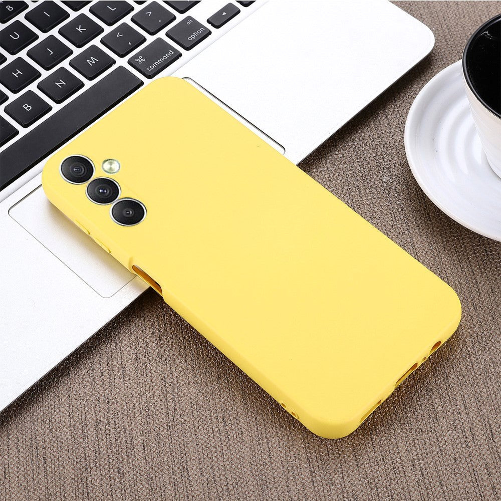 Samsung Galaxy M34 (5G) / F34 (5G) Liquid Silikone Cover m. Strop - Gul