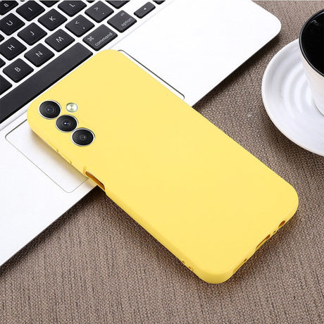 Samsung Galaxy M34 (5G) / F34 (5G) Liquid Silikone Cover m. Strop - Gul