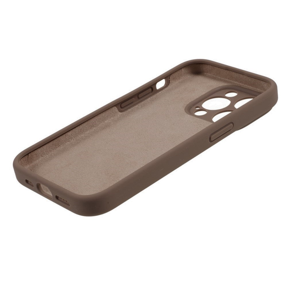 EIDERWOOD iPhone 13 Pro Hybrid Silikone Cover - Brun