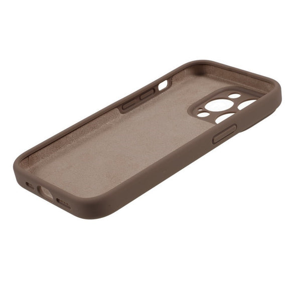 EIDERWOOD iPhone 13 Pro Hybrid Silikone Cover - Brun