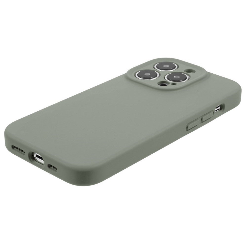 EIDERWOOD iPhone 13 Pro Hybrid Silikone Cover - Lysegrøn