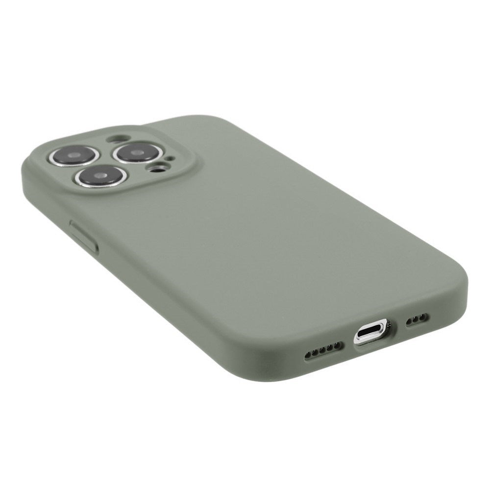 EIDERWOOD iPhone 13 Pro Hybrid Silikone Cover - Lysegrøn