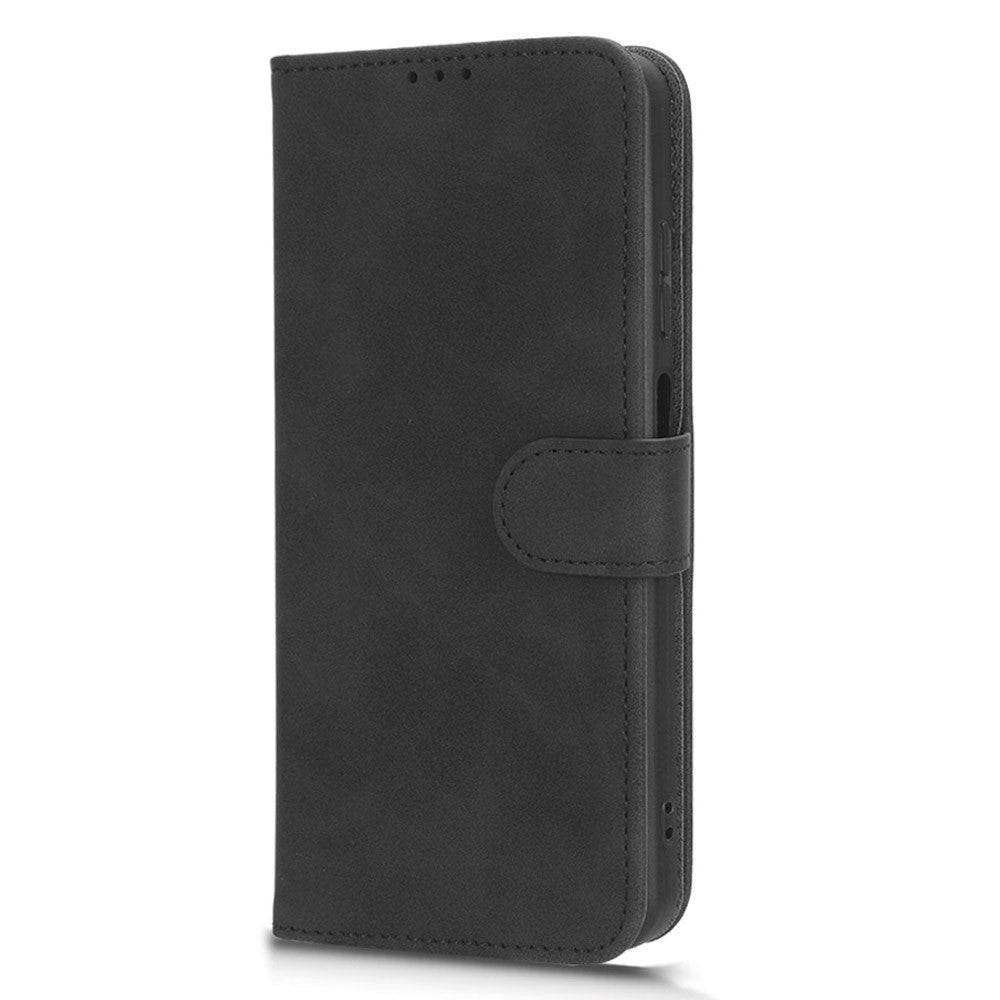 Nokia G42 Læder Cover m. Kortholder & Ståfunktion - Sort