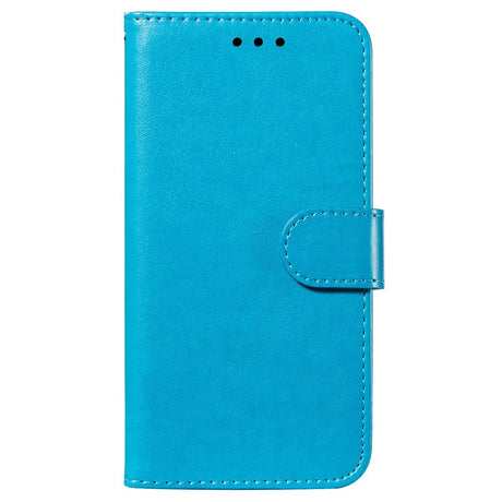 Xiaomi Redmi 12C Læder Cover m. Pung og Strop - Blå