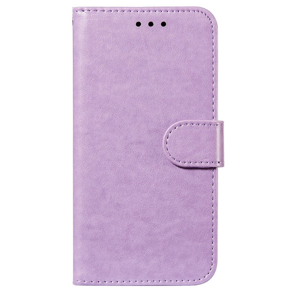 Xiaomi Redmi 12C Læder Cover m. Pung og Strop - Lilla