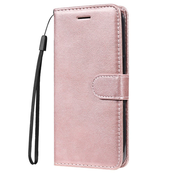 Honor 90 Lite Læder Cover m. Pung og Strop - Rose Gold
