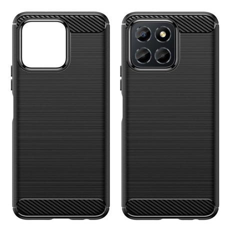 Honor 70 Lite Brushed Carbon Cover - Sort