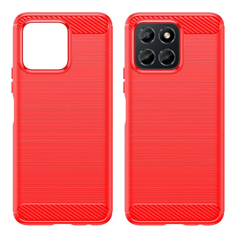 Honor 70 Lite Brushed Carbon Cover - Rød