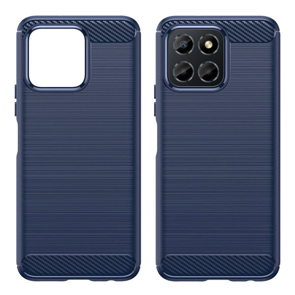 Honor 70 Lite Brushed Carbon Cover - Blå
