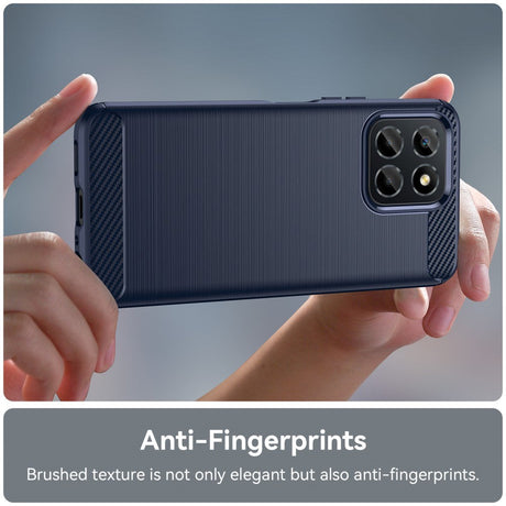 Honor 70 Lite Brushed Carbon Cover - Blå