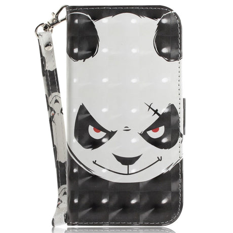 Samsung Galaxy A25 (5G) Læder Cover m. Print & Strop - Sur Panda