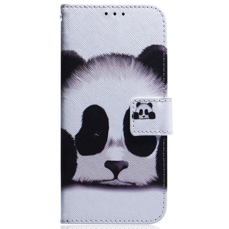 Sony Xperia 5 V Læder Cover m. Pung - Panda