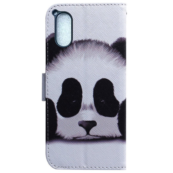 Sony Xperia 5 V Læder Cover m. Pung - Panda
