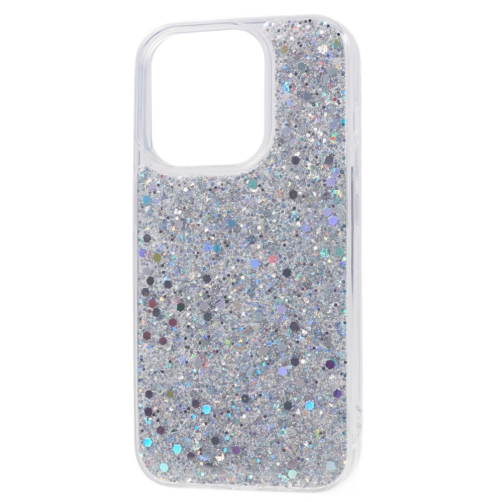 iPhone 15 Pro Max Glimmer Cover - Sølv