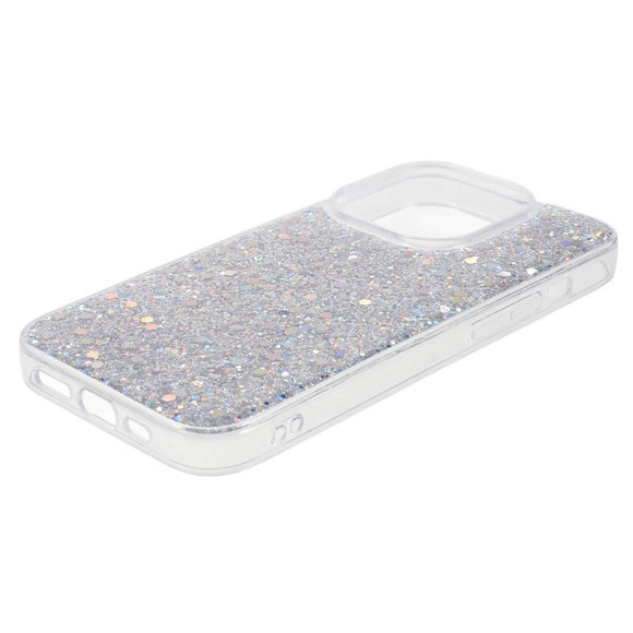 iPhone 15 Pro Max Glimmer Cover - Sølv