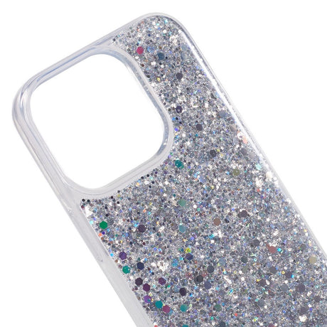 iPhone 15 Pro Max Glimmer Cover - Sølv