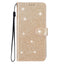 Samsung Galaxy A25 (5G) Læder Cover m. Pung & Strop - Glimmer - Guld