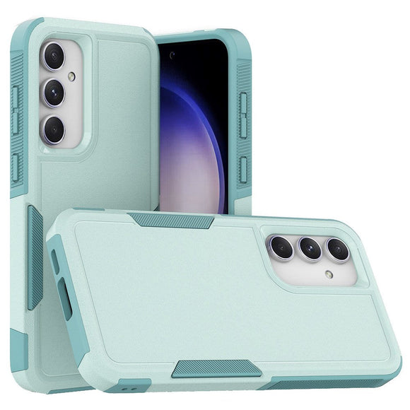 Samsung Galaxy S23 FE Hybrid Håndværker Cover - Mintgrøn