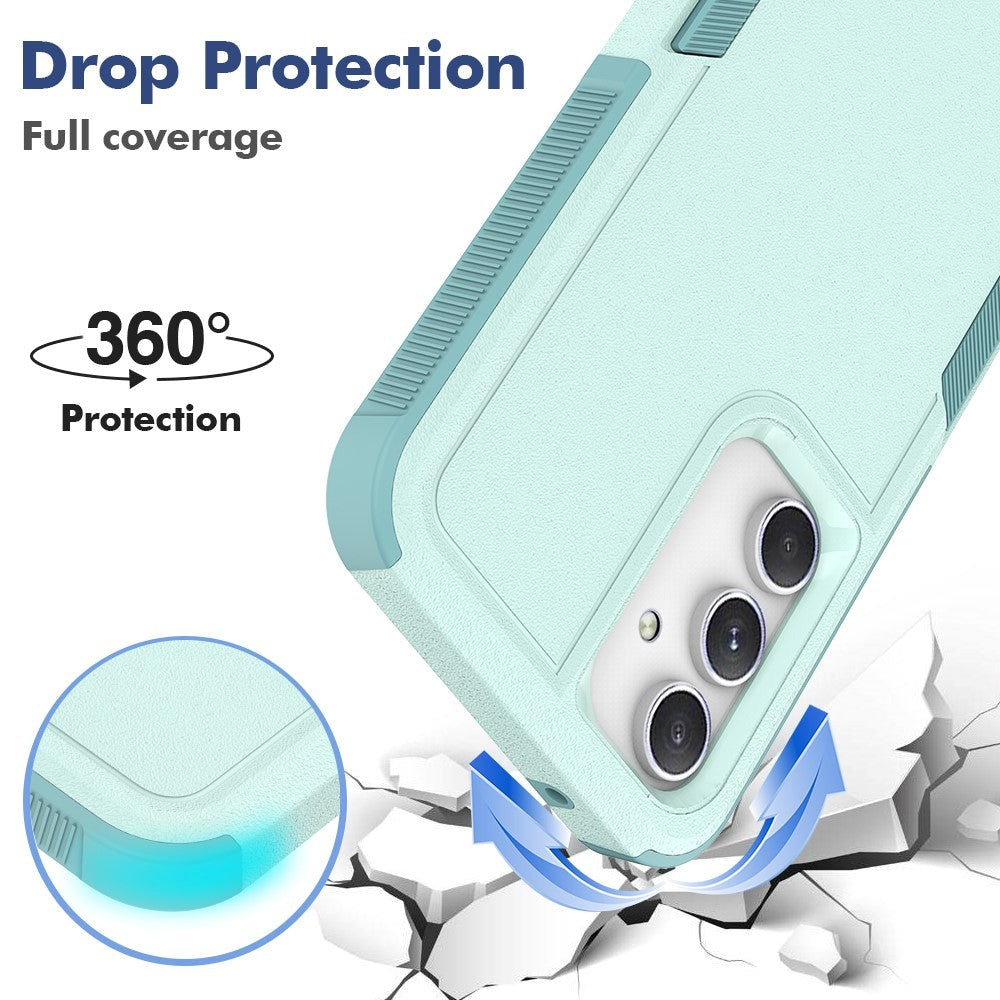 Samsung Galaxy S23 FE Hybrid Håndværker Cover - Mintgrøn