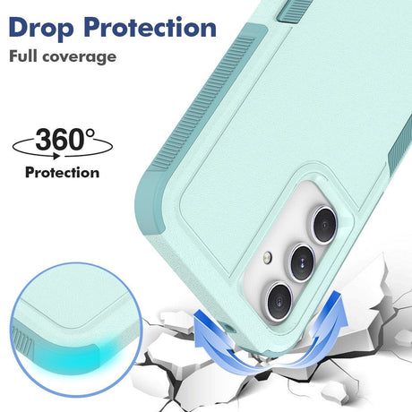 Samsung Galaxy S23 FE Hybrid Håndværker Cover - Mintgrøn