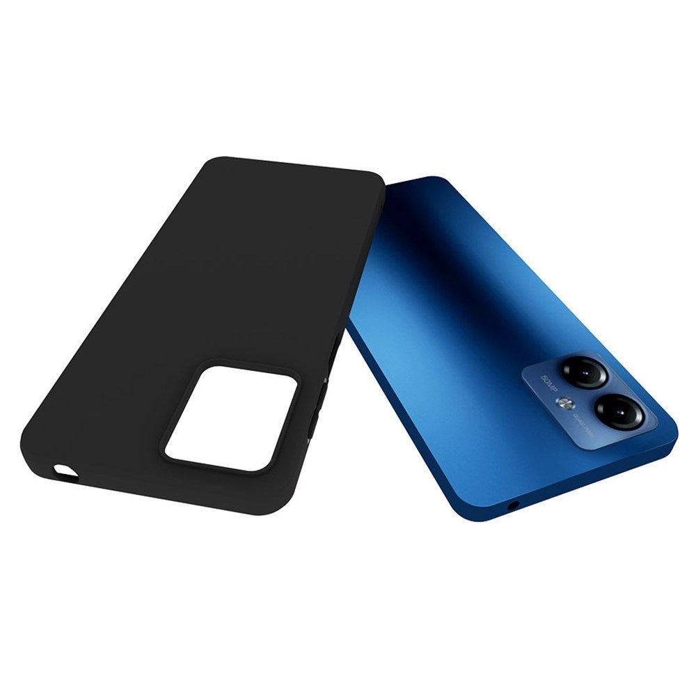 EIDERWOOD Motorola Moto G14 Fleksibel Plastik Cover - Sort