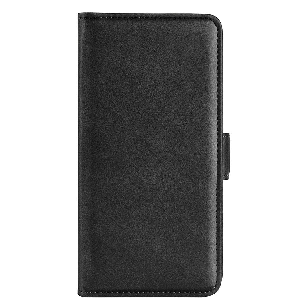 EIDERWOOD Motorola Moto G14 Blankt Læder Cover m. Pung & Ståfunktion - Sort