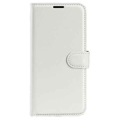 Samsung Galaxy M34 (5G) / F34 (5G) Litchi Læder Cover m. Pung - Hvid