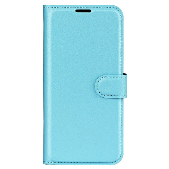 Samsung Galaxy M34 (5G) / F34 (5G) Litchi Læder Cover m. Pung - Lyseblå