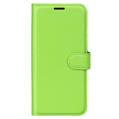 Samsung Galaxy M34 (5G) / F34 (5G) Litchi Læder Cover m. Pung - Grøn