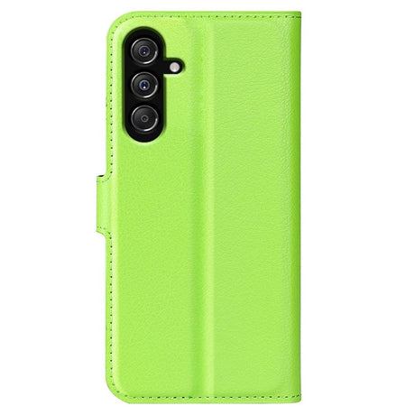 Samsung Galaxy M34 (5G) / F34 (5G) Litchi Læder Cover m. Pung - Grøn