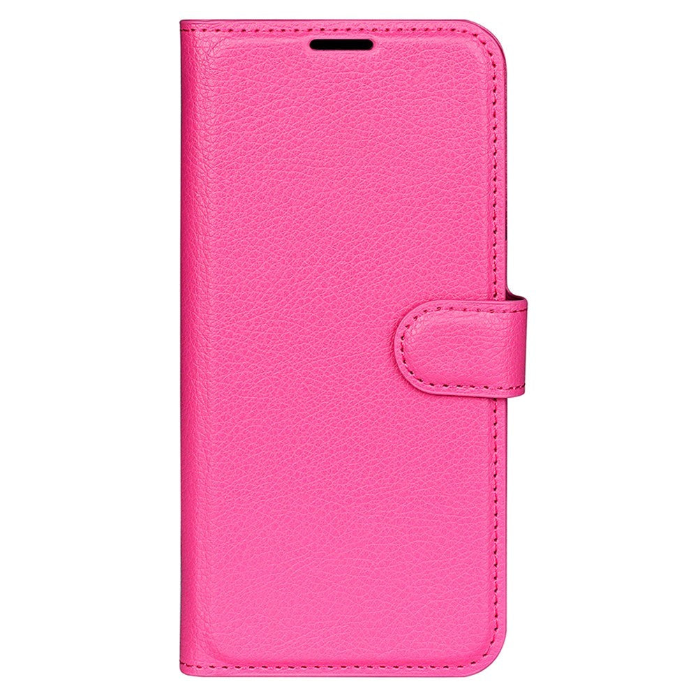 Samsung Galaxy M34 (5G) / F34 (5G) Litchi Læder Cover m. Pung - Lyserød
