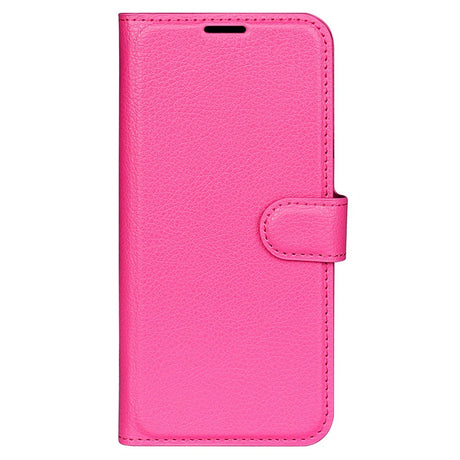 Samsung Galaxy M34 (5G) / F34 (5G) Litchi Læder Cover m. Pung - Lyserød